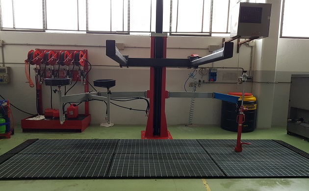 Flexbimec international ponte sollevatore Depolution Bay