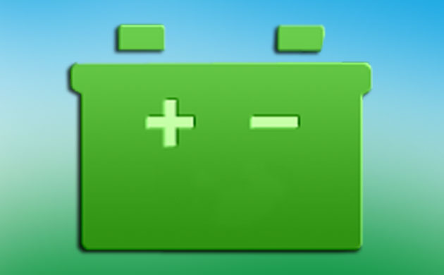 batteria-auto-verde