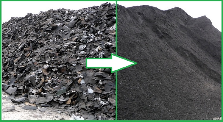 riciclo asfalto modificata