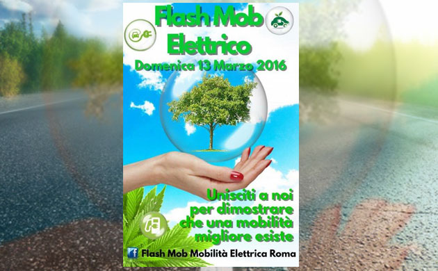 flashmob elettrico Roma