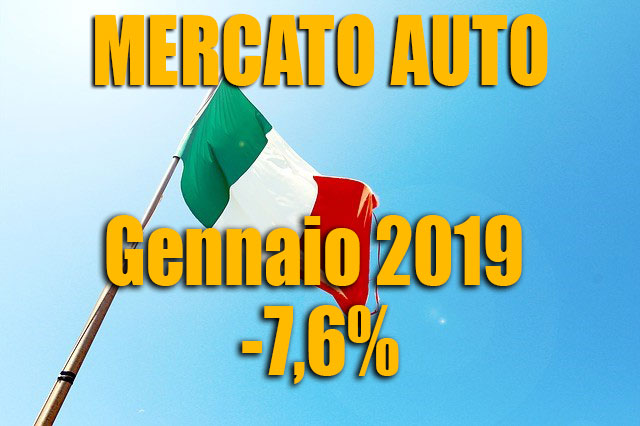mercato-auto-italia-gennaio-2019