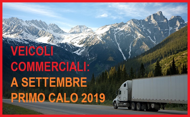 veicoli commerciali calo immatricolazioni settembre 2019